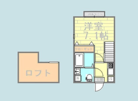 トレスコーマ※初期費用分割あと払いサービス利用可能物件の間取り