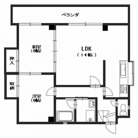 第2山下ビルの間取り