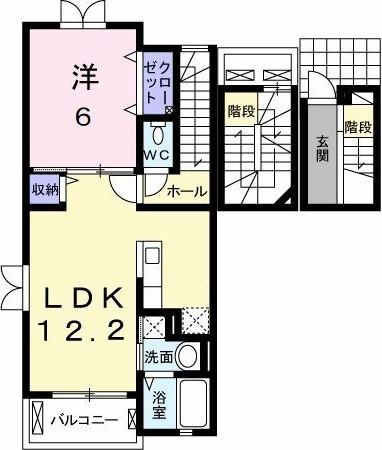 ＨａｒｍｏｎｙＡｌｉｖｅ陣原Ⅳの間取り