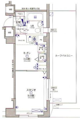 【間取り】 | 日神デュオステージ笹塚西館