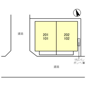 【区画図】 | コーポSAKASHITA
