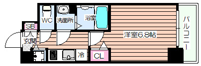 【間取り】 | プレサンス塚本グランゲート