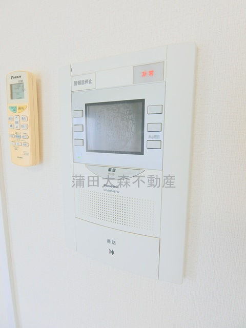 ライオンズマンション大森本町第2の設備|モニター付きインターホン