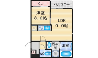 【間取り】 | GRANDTIC WILL | 略図の為、現状優先