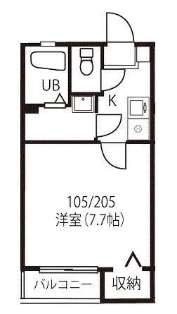 楓の間取り