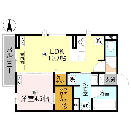 【間取り】 | D-ROOM 中島
