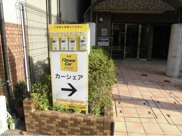 アスリート新大阪Ⅱのエントランス