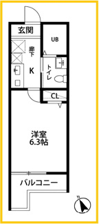 【間取り】 | レガーロ菊名