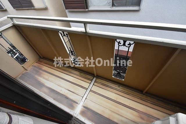 サンパティック山田のバルコニー