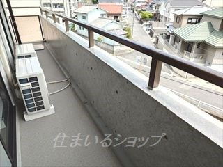 ソレイユ高陽Ⅱのバルコニー