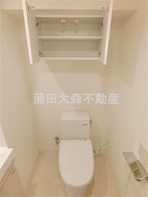 REALIZEレアライズ蒲田Ⅲのトイレ|トイレ　温水洗浄便座