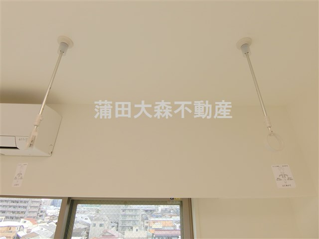 REALIZEレアライズ蒲田Ⅲの設備|エアコン　室内物干し金具