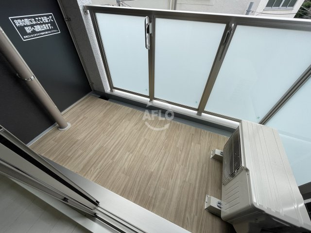 ミラージュパレス新梅田Rioのバルコニー|ミラージュパレス新梅田Rio　バルコニー