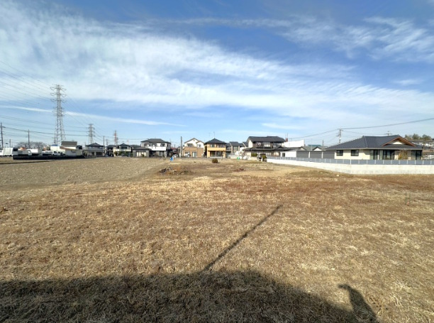 敷地面積32～37坪　売地　川越市上野田町