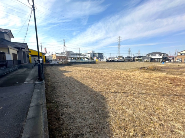 敷地面積32～37坪　売地　川越市上野田町の外観