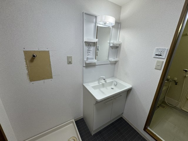 プランドール桃山の独立洗面台