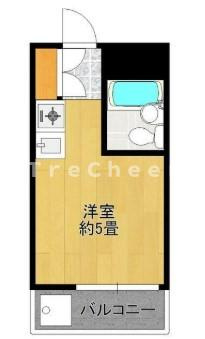 【間取り】 | ハイシティ学芸大学１