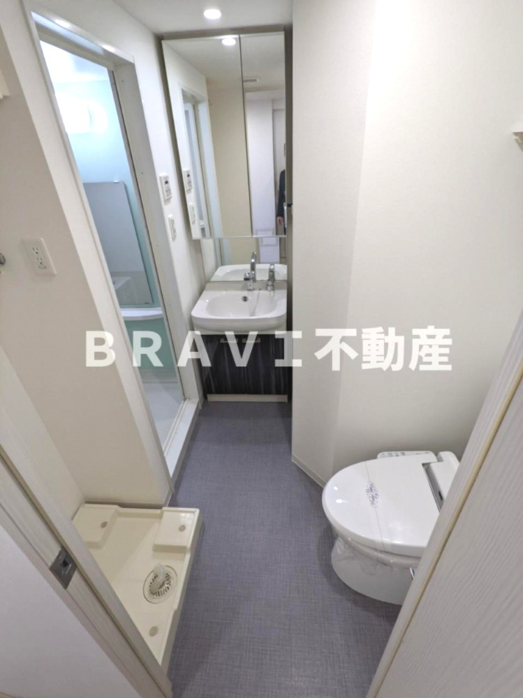 エスリード大阪城公園　BRAVI不動産の洗面所|【エスリード大阪城公園】