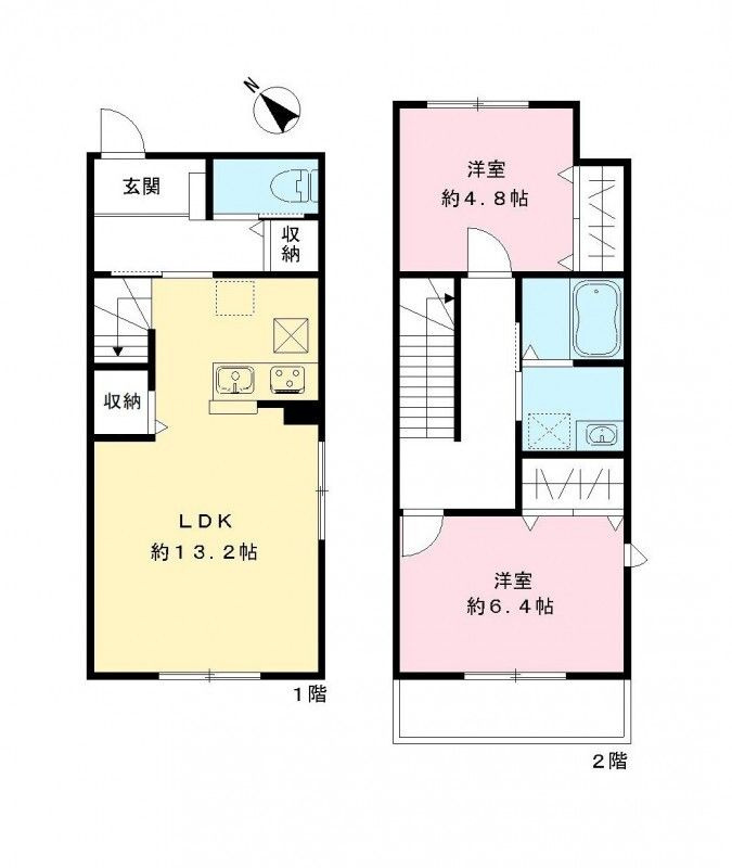 フォレストコート本八幡　参番館の間取り