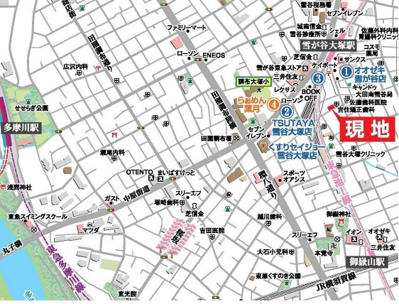 KDXレジデンス雪谷大塚の地図