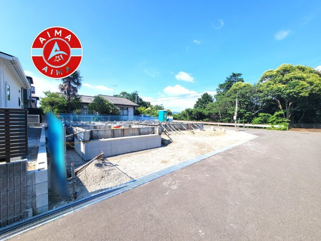糟屋郡志免町桜丘5丁目第3-1棟（1号棟）の前面道路含む現地写真|見学の時間などお気軽にお問い合わせ下さい。