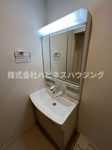 花水木の里Ｃの洗面所|洗面所です