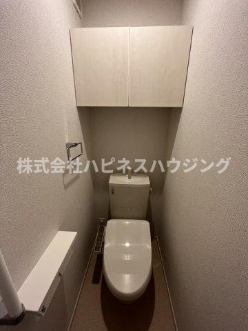 花水木の里Ｃのトイレ|コンパクトで使いやすいトイレです