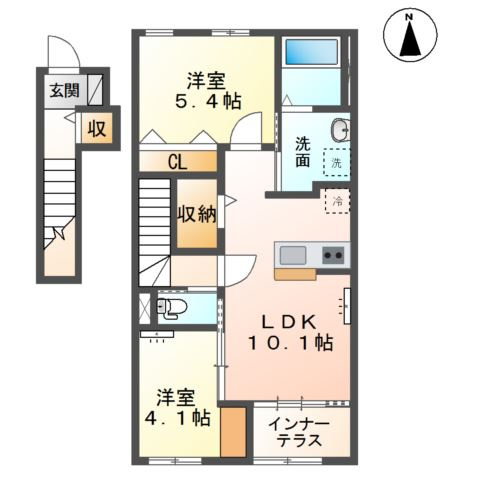 【間取り】 | グランパレスⅡ