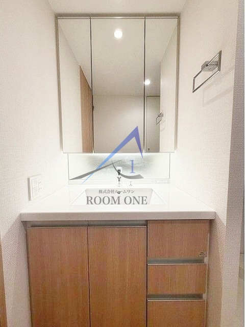 パークハウス西早稲田アーバンスの洗面所|洗面台です。