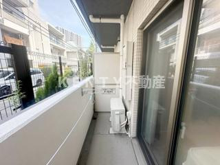 【バルコニー】 | クレヴィスタ大井町 | 暖かな日差しのふりそそぐバルコニー