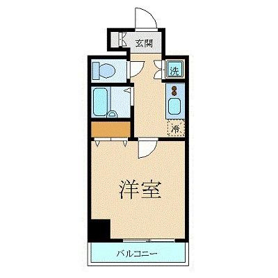 【間取り】 | スカイコートヴィーダ五反田WEST