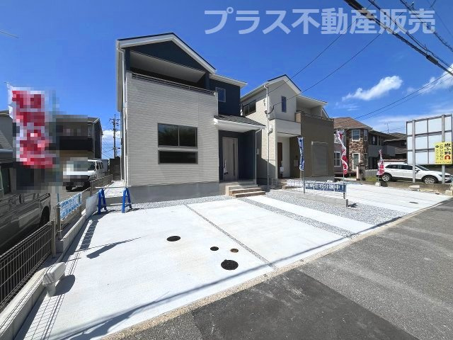 【外観】 | 春日市松ケ丘3丁目1期　1号棟（全2棟）【仲介手数料無料・0円】 | プラス不動産販売なら、現場の全ての棟をまとめてご見学頂けます。