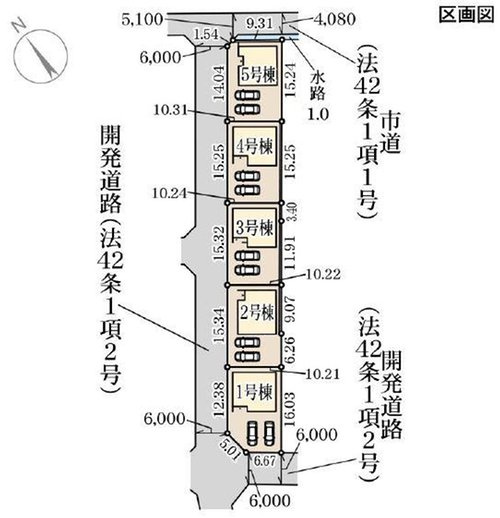リーブルガーデン　倉敷市連島町鶴新田【第19】【仲介手数料無料】の区画図