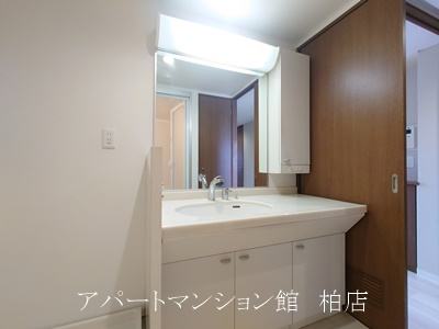 リアライズ柏Ⅱの独立洗面台