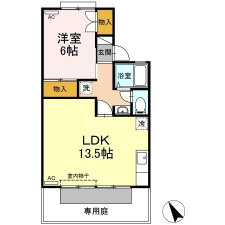 セジュール佐古の間取り