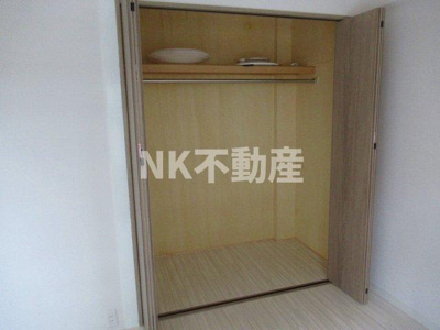 【収納】 | 八戸ノ里グランドマンション（八戸ノ里賃貸） | クローゼットです