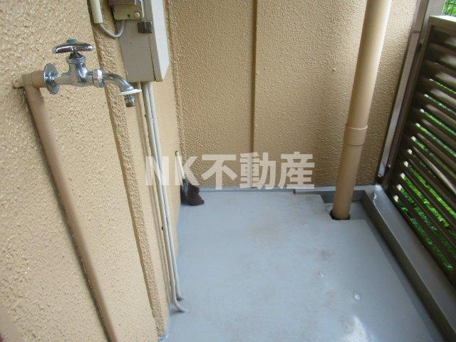 【設備】 | 八戸ノ里グランドマンション（八戸ノ里賃貸） | 洗濯機置き場です