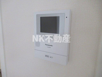 【セキュリティ】 | 八戸ノ里グランドマンション（八戸ノ里賃貸） | モニターフォンです