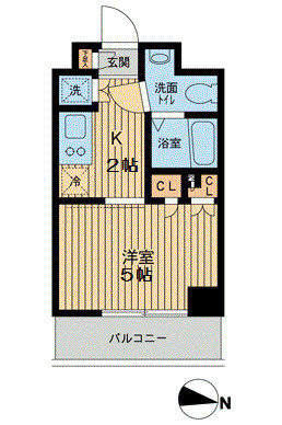 【間取り】 | エスティメゾン武蔵小山