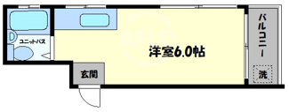【間取り】 | エスタイル難波西 | エスタイル難波西　間取り
