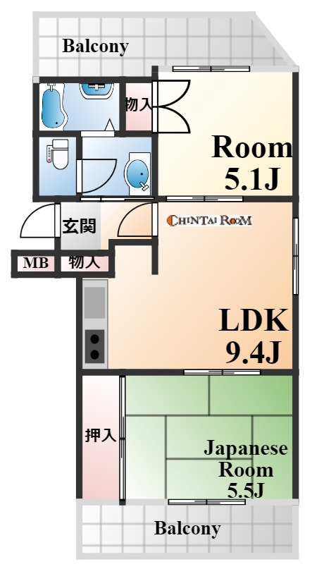 サレール御影（旧アネックス御影御影石町）の間取り