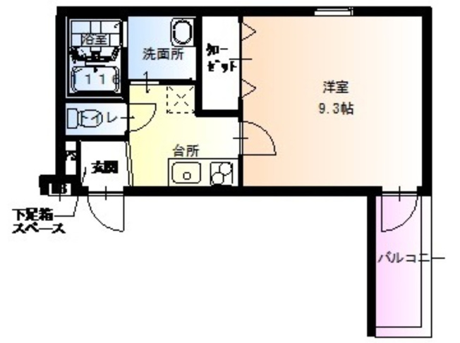 【間取り】 | フジパレス井高野Ⅱ番館