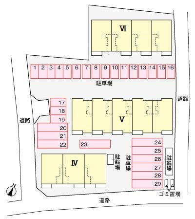 CLEMENT樹Ⅵの区画図