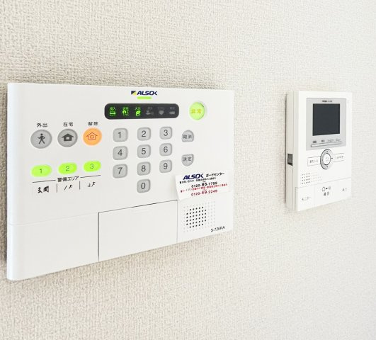 アンジュ　クレール　Ｂ棟のセキュリティ