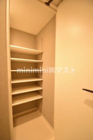 大阪市中央区上本町西５丁目の賃貸マンションの玄関