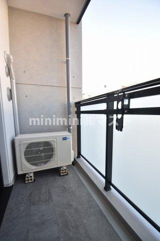 大阪市中央区上本町西５丁目の賃貸マンションのバルコニー