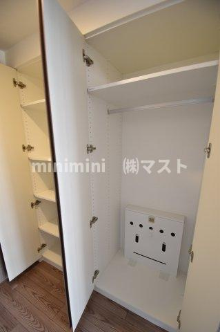 大阪市中央区和泉町１丁目の賃貸マンションの収納