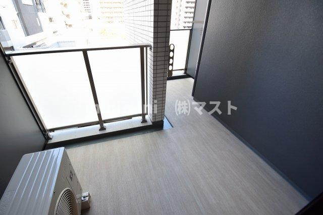 大阪市中央区和泉町１丁目の賃貸マンションのバルコニー