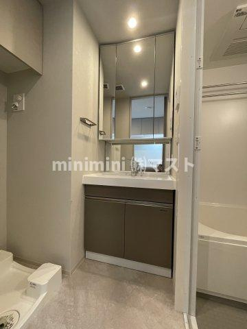 大阪市西区阿波座１丁目の賃貸マンションの洗面所