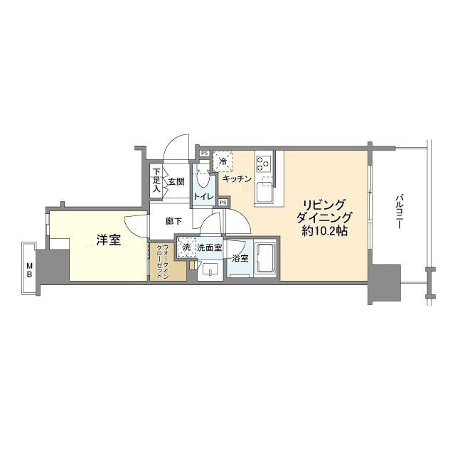 シティハウス西池袋の間取り|間取りです。